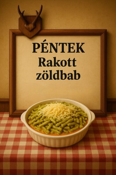 Napi ajánlat - Rakott zöldbab